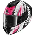 Produktbild: Shark Spartan RS Hibolt Helm, schwarz-weiss-pink, Größe M für Männer