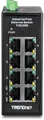 Produktbild: TRENDnet 8-PORT INDUSTRIAL FAST ETHERNET DIN-RAIL MINI SWITCH (TI-ELC80)