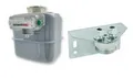 Produktbild: Set aus SAMGAS Gaszähler (geeicht) und Halteplatte G 4