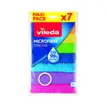 Produktbild: Vileda Mikrofaser Allzwecktuch Colors XXL 7-er Pack 30 x 30 cm