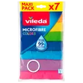 Produktbild: Vileda Allzwecktuch Microfaser Colors 7 Stück