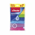 Produktbild: Vileda Mikrofaser Allzwecktuch Colors XXL 7-er Pack 30 x 30 cm