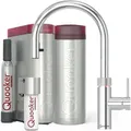 Produktbild: Quooker Flex Set mit PRO3 Reservoir & CUBE verchromt glänzend **inkl. CUBE Filter Starter Paket** 3XCHRCUBE - Silber