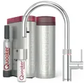 Produktbild: QUOOKER Küchenarmatur Flex Round Set, PRO3 Reservoir, CUBE verchromt FXRCHR PRO3 CUBE2 *inkl. 7 JAHRE GARANTIE*