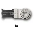 Produktbild: Fein Multimaster Multitalent 3er Pack E-Cut Standard Sägeblatt 35x50mm SL