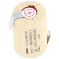 Produktbild: Goobay 4/5 Sub-C, 2000 mAh, Lötfahne Z, Nickel-Metallhydrid Akku NiMH, 1,2V, 34,1x22,3mm