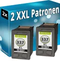 Produktbild: 2x TINTE PATRONEN für HP 337 XL PhotoSmart C4180 D5160 BLACK SET