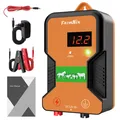 Produktbild: 12V Weidezaungerät mit LED Anzeige 2J Wasserdicht Elektrischer Weidezaun 230V...