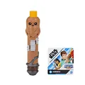 Produktbild: Star Wars Lightsaber Squad Chewbacca, ausfahrbares gelbes Lichtschwert-Spielzeug mit detailreichem Griff, Spielzeug für Rollenspiele für Kinder ab 4 Jahren, Teil eines coolen Filmkostüms