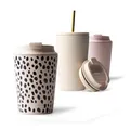 Produktbild: Thermobecher 350 ml, dichter Kaffeebecher to go aus Edelstahl doppelwandig is...