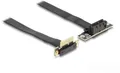 Produktbild: Delock PCIe Riser Kabel 0.3m Schwarz 88042