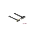 Produktbild: 88042 - Riser Karte PCI Express x1 Stecker 90° gewinkelt zu x1...