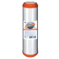 Produktbild: 1 x Aquafilter 25,4 cm Standard Wasser Filter gefüllt mit 100% NSF-zertifiziert Kokosnussschale Granulat Aktivkohle (GAC), für Umkehrosmose ganze Haus, gewerblichen, industriellen Reinigung Systemen