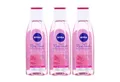 Produktbild: Nivea Gesichtspeeling 3 x NIVEA Rose Touch Gesichtswasser mit Rosenwasser alle Hauttypen klä