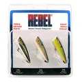 Produktbild: Rebel Lures Pop-R Topwater Popper Angelköder, Triple Threat 3er-Pack, Pop-R (1/4 oz), Einheitsgröße