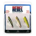 Produktbild: Lures PopR Topwater Popper Angelköder, Triple Threat 3erPack, PopR 1/4 oz, Ei...