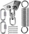 Produktbild: Deckenhaken Hängesessel Edelstahl 360° Drehbar Schwerlast bis 450kg mit