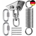Produktbild: Deckenhaken Hängesessel Schwingfeder 360° Drehbar Schwerlast Edelstahl D