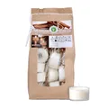 Produktbild: Wenzel Teelichter Duftkerze – 18 Duftteelichter Cinnamon & Spices Duft - 7 h Brenndauer - 100% Naturwachs, Palmölfrei, Ohne Alu – Raumduft & Deko-Kerzen für Zuhause, Bar, Restaurant, Outdoor, Events