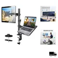 Produktbild: HUANUO Monitor Halterung 2 Monitore VESA 75 100 17