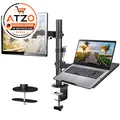 Produktbild: HUANUO Monitorhalterung 2 Monitore VESA 75 100 17