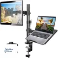 Produktbild: Monitorhalterung 2 Monitore HUANUO VESA 75 100