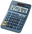 Produktbild: Casio® MS-100EM Tischrechner Solar-/Batteriebetrieb 10stellig LC-Display silberb