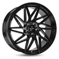 Produktbild: 4x Keskin KT20 Future black painted 8.5x19 ET40 - LK5/114.3 ML72.6 Felge Alu
