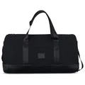 Produktbild: Weekender Damen & Herren Schwarz  Paul  Reisetasche Groß aus Canvas für Kurzt...