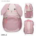 Produktbild: Rucksack Kinder Princess Mimi Hase Ergonomisch 35 cm Rosa Schulrucksack