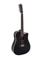 Produktbild: DIMAVERY DR-612 Westerngitarre 12-saitig, schwarz