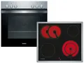 Produktbild: Constructa CX5HS606 Set Einbauherd CH3M00052 + Glaskeramikkochfeld CM323052