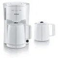 Produktbild: SEVERIN Filterkaffeemaschine mit 2 Thermokannen KA 9309 - Weiß