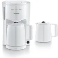 Produktbild: Severin KA 9309 Filterkaffeemaschine 2 Thermokannen weiß