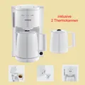 Produktbild: Severin Thermo-Kaffeemaschine KA 9309 mit 2 Thermokannen - weiß