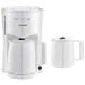 Produktbild: Severin KA 9309 Kaffeemaschine Weiß   Isolierkanne