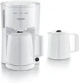 Produktbild: Severin Filterkaffeemaschine mit 2 Thermokannen, Kaffeemaschine 1000 W, 1 Liter