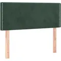 Produktbild: vidaXL Kopfteil Dunkelgrün 80x5x78/88 cm Samt