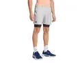 Produktbild: adidas Performance Sporthose Tennishose Pro Aeroready 2in1 (Short+Tight) grau/schwarz Herren