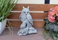 Produktbild: Steinfigur Eule Eulen Eulenpaar Uhu frostfest Steinguss massiv