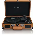Produktbild: LENCO Classic Phono TT-10 Kofferplattenspieler, braun.