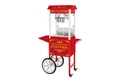Produktbild: Royal Catering Popcornmaschine 5kg/h Popcornmaker mit Wagen Popcornautomat 1500 W Rot Retro Profi