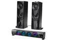 Produktbild: Audiocore AC955 PC-Lautsprecher 2.0 (6 W, Soundbar-Funktion [Modulare Verbindung] RGB-Bleuchtung 6W)