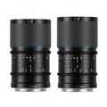 Produktbild: SIRUI Saturn 50mm 75mm Objektiv-Set T2.9 1.6X Vollformat Kohlefaser anamorphes Objektiv, Cine Objektiv weniger als 500 g (Natur Fackel, L Mount)