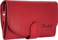 Produktbild: Benthill Damen Geldbörse Echt Leder - Portemonnaie mit RFID Schutz - Portmonee viele Kartenfächer - Echtleder Vintage Damenbörse inkl. Geschenkbox