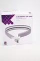 Produktbild: TRU COMPONENTS Kabelbrücke 1566306 PVC Grau Anzahl Kanäle: 1 1800 mm