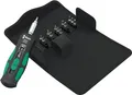 Produktbild: Wera Werkzeugset 7510/14 Safe-Torque | Drehmoment-Schraubendreher | 14-teilig | 1-3 Nm | Bitsatz | Tasche | schwarz/grün