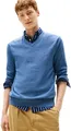 Produktbild: Tommy Hilfiger Herren Pullover Essential Cotton V-Ausschnitt, Blau (Petrol Blue Heather), XL
