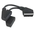 Produktbild: Schwaiger SCV12 531 SCART Y Verteiler Videosplitter 2-fach 0,2m NEU