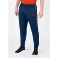 Produktbild: JAKO Trainingshose Pant Active (100% Polyester) lang navyblau/orange Herren